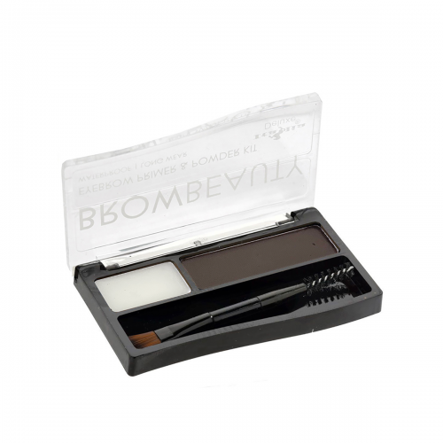 Italia Browbeauty Eyebrow Primer & Powder Kit De Sombra Para Cejas 2320