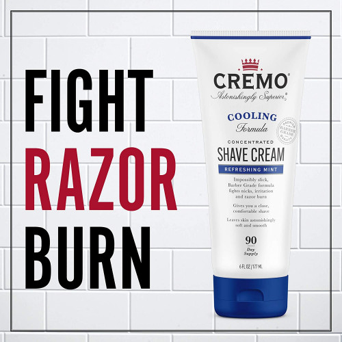 Cremo Cooling Shave Cream Refreshing Mint 6oz
