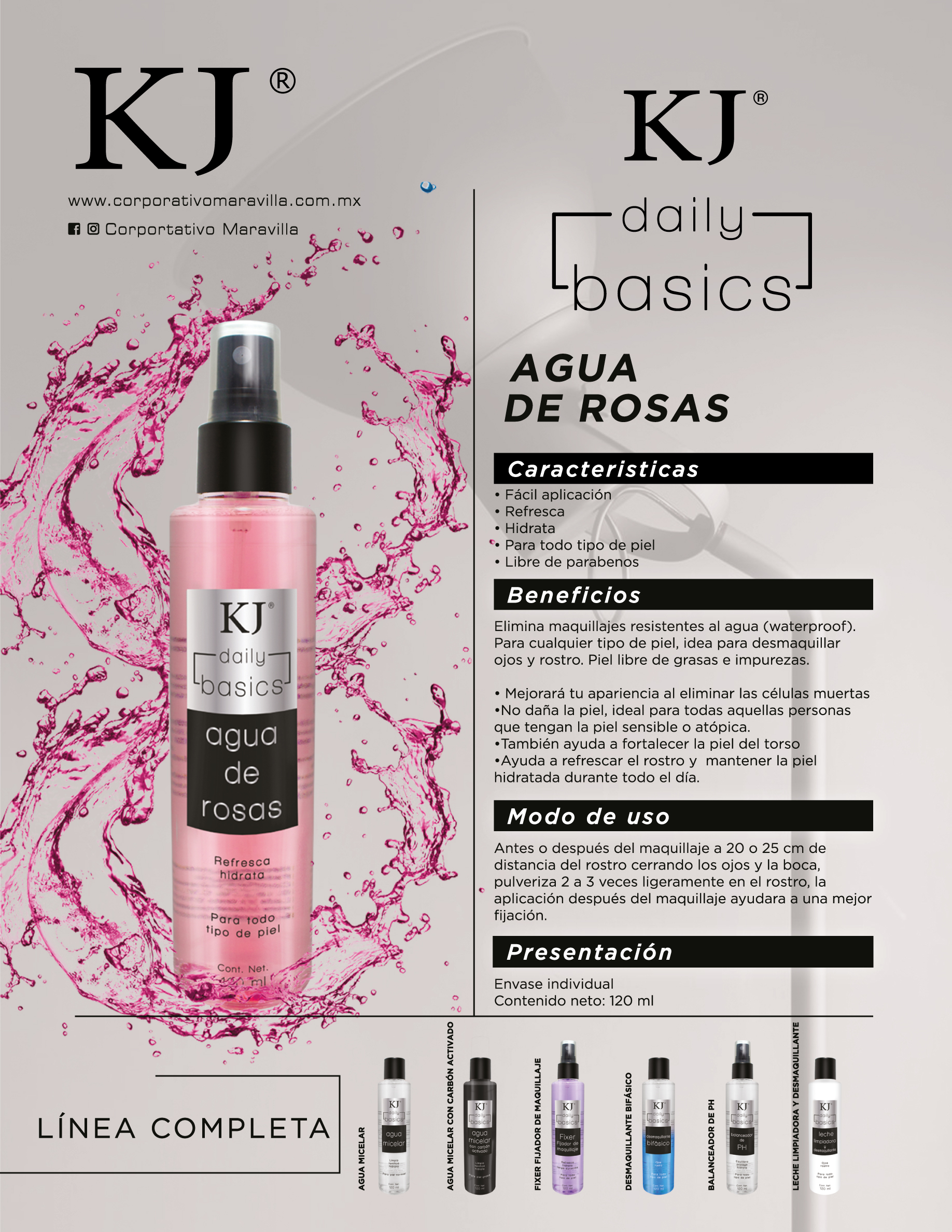 Agua De Rosas KJ Basics Desmaquillante 7506289930685 1