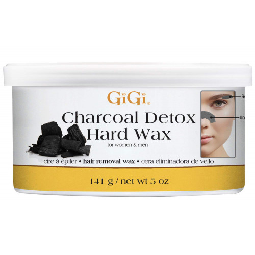 Gigi Charcoal Detox Hard Wax 5oz. 0285