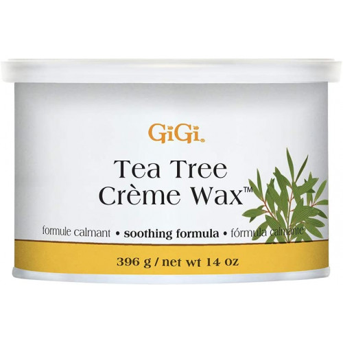Gigi Tea Tree Creme Wax 14oz. 0240