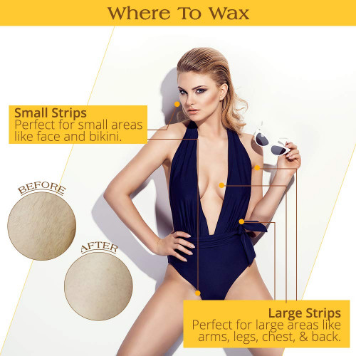 Simply Gigi Ready To Use Wax Strips For Face & Body 0309 3