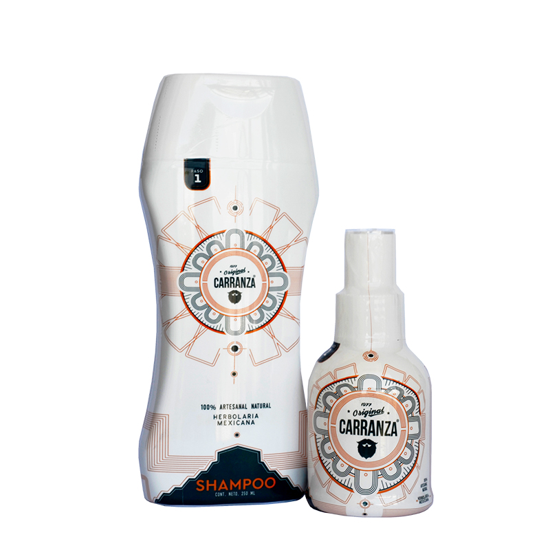Shampoo & Tónico Original Carranza Tratamiento Capilar KTOC 1