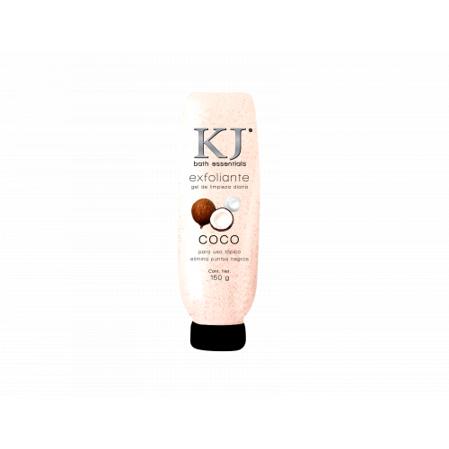 Gel Exfoliante KJ Bath Essentials De Coco Facial y Corporal 7506289907106
