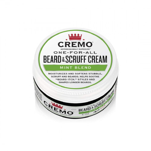 Beard & Scruff Cream 4oz. Cremo Mint Blend 00417