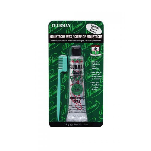 Clubman Pinaud Moustache Wax Neutral 3