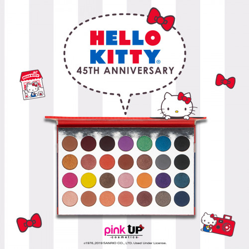 Paleta Aniversario Hello Kitty Pink Up PKP41 4