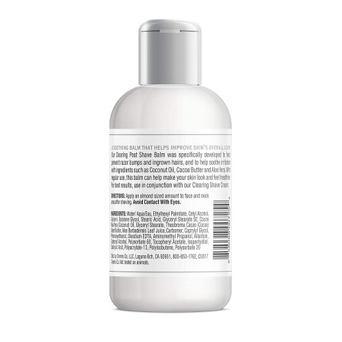 Cremo Skin Clearing Post Shave Balm Unscented 3oz