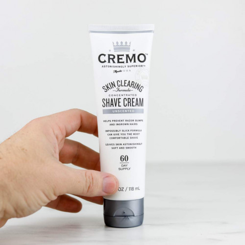 Cremo Skin Clearing Shave Cream Unscented 4oz