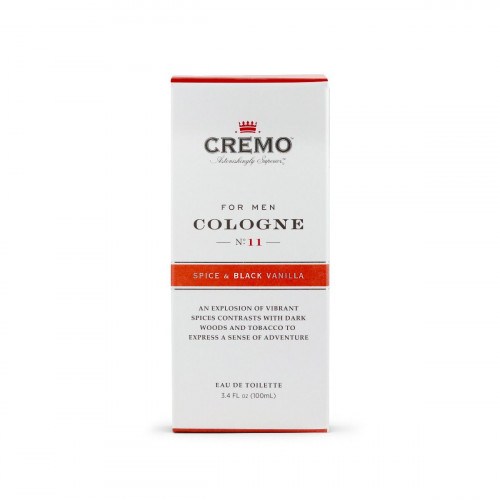 Cremo Spice & Black Vanilla Spray Cologne 3.4oz