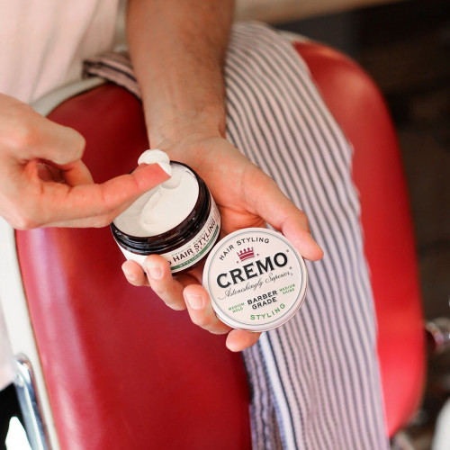 Cremo Hair Styling Medium Hold Cream 4oz. 00491