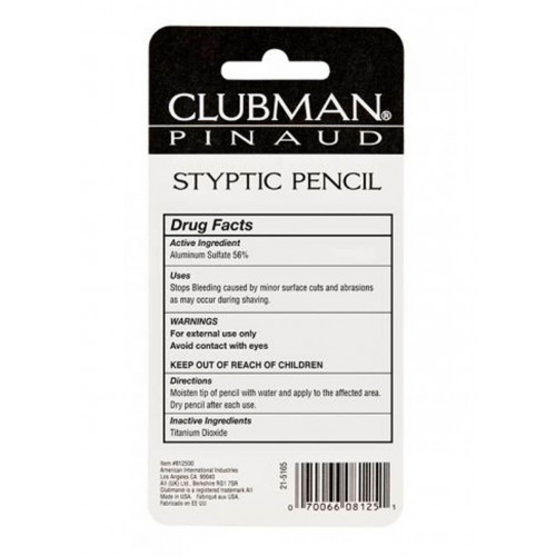 Jumbo Styptic Pencil 1oz