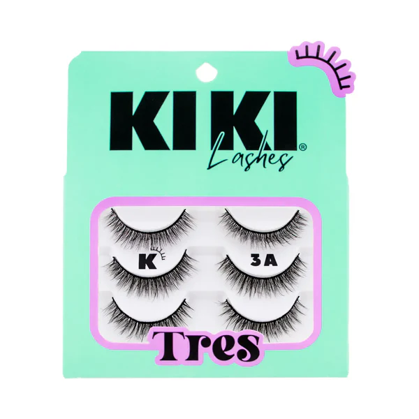 Kiki Lashes Pestaña Tres c/6 pz.