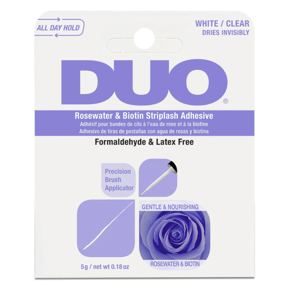 DUO Américano Con Agua De Rosas Y Biotina Transparente c/12pz.