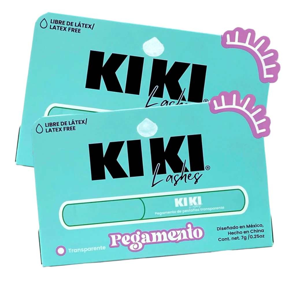 Kiki Lashes Pegamento Libre De Látex c/3 pz.