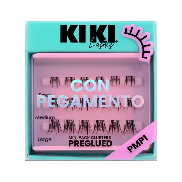 Kiki Lashes Mini Pack Clusters Preglued c/3 pz.